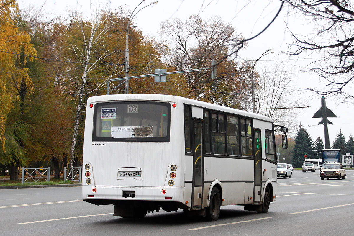 Пензенская область, ПАЗ-320412-04 "Вектор" № Р 344 ВХ 58