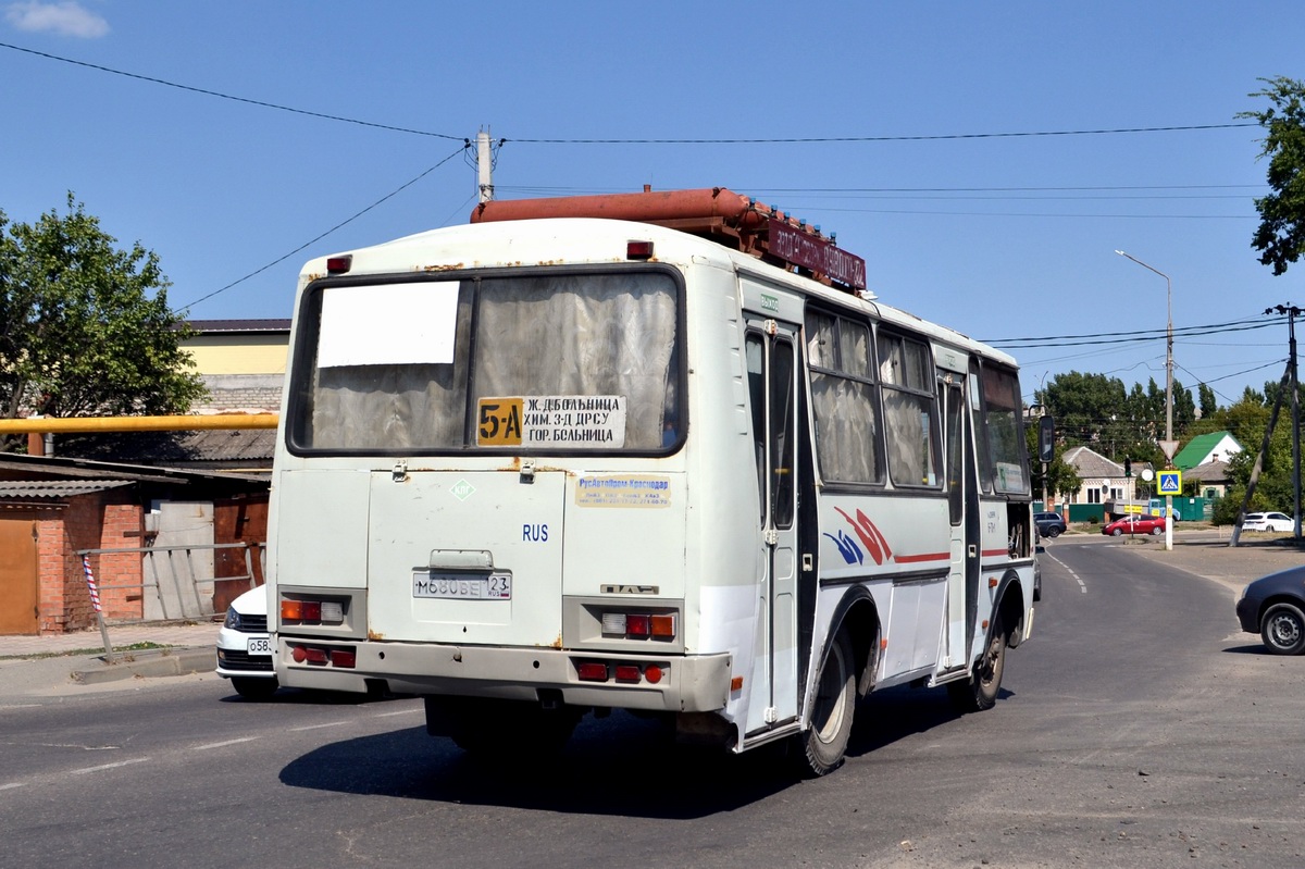 Краснодарский край, ПАЗ-32054 № М 680 ВЕ 123