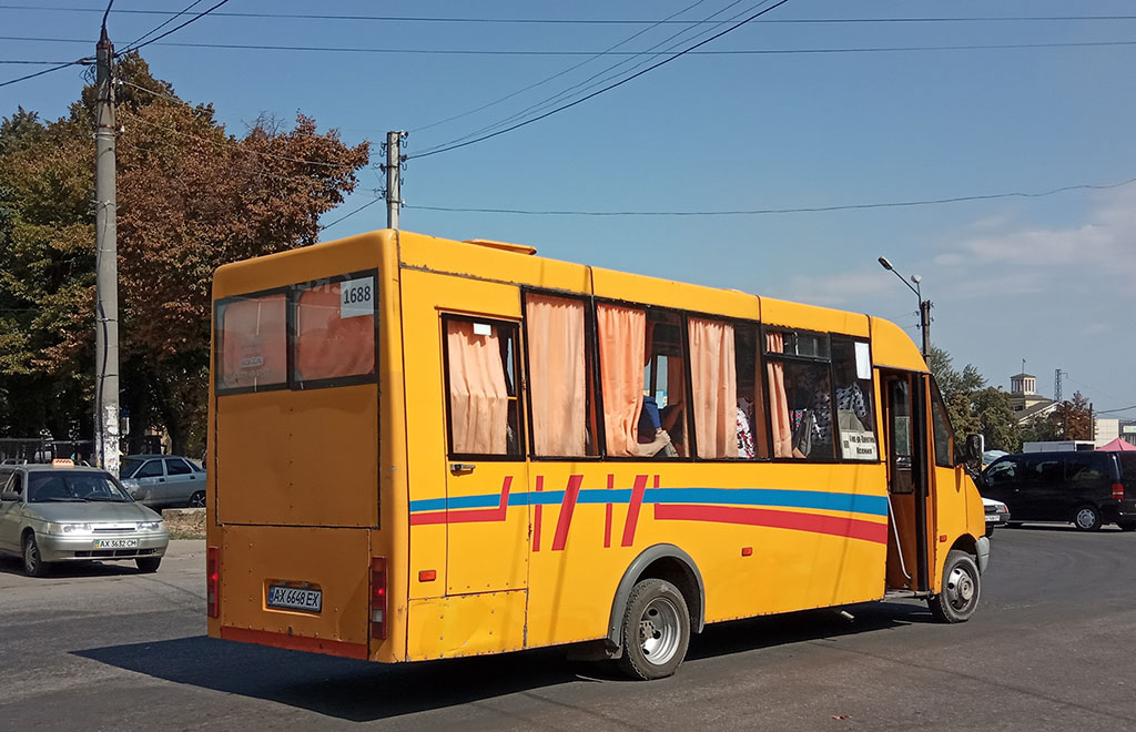 Kharkov region, Ruta 23.2 sz.: AX 6648 EX