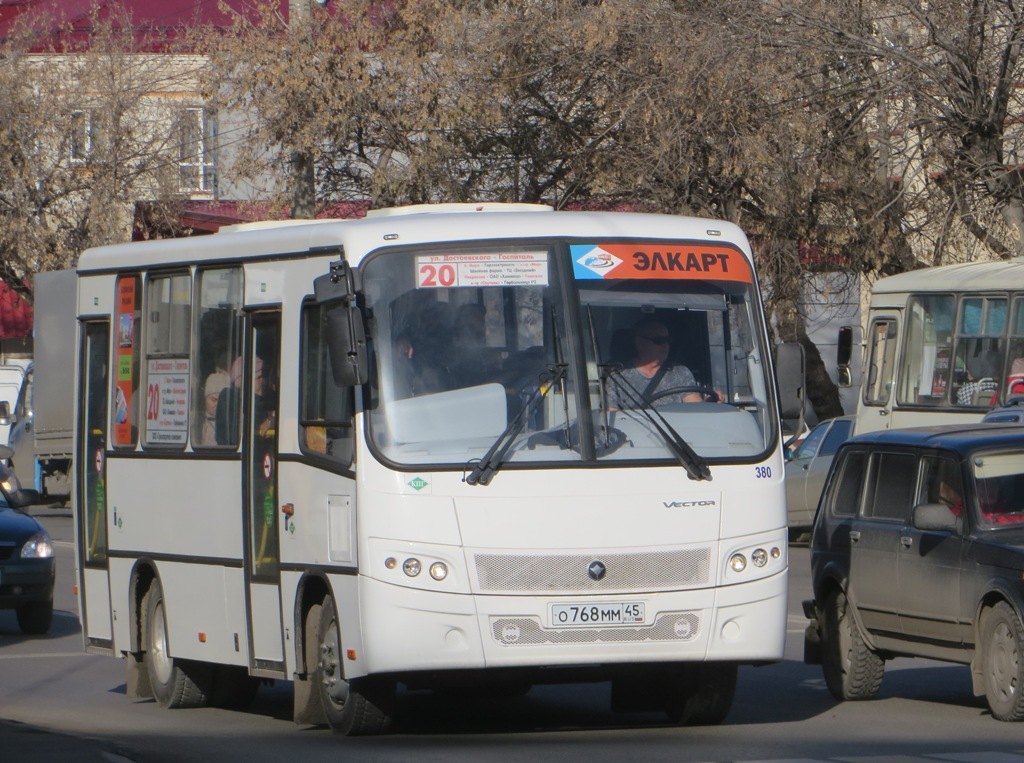 Курганская область, ПАЗ-320302-12 "Вектор" № 380