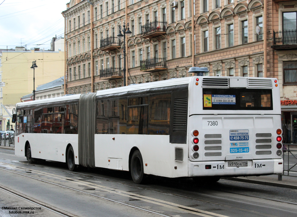 Санкт-Петербург, ЛиАЗ-6213.20 № 7380