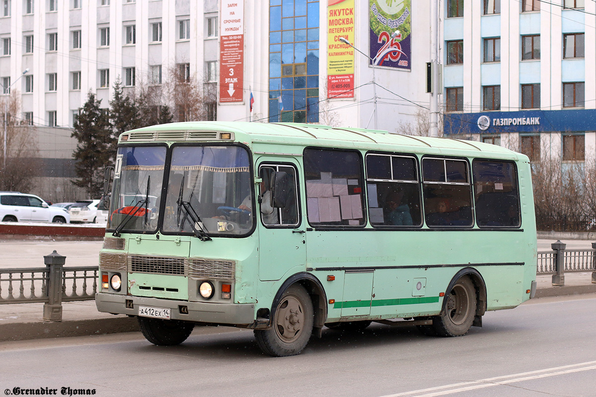 Саха (Якутия), ПАЗ-32054 № А 412 ЕХ 14