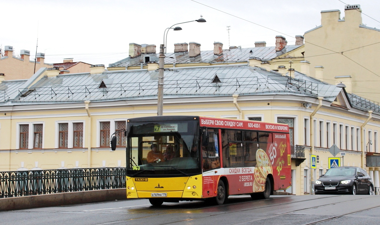 Санкт-Петербург, МАЗ-206.068 № В 169 МК 178