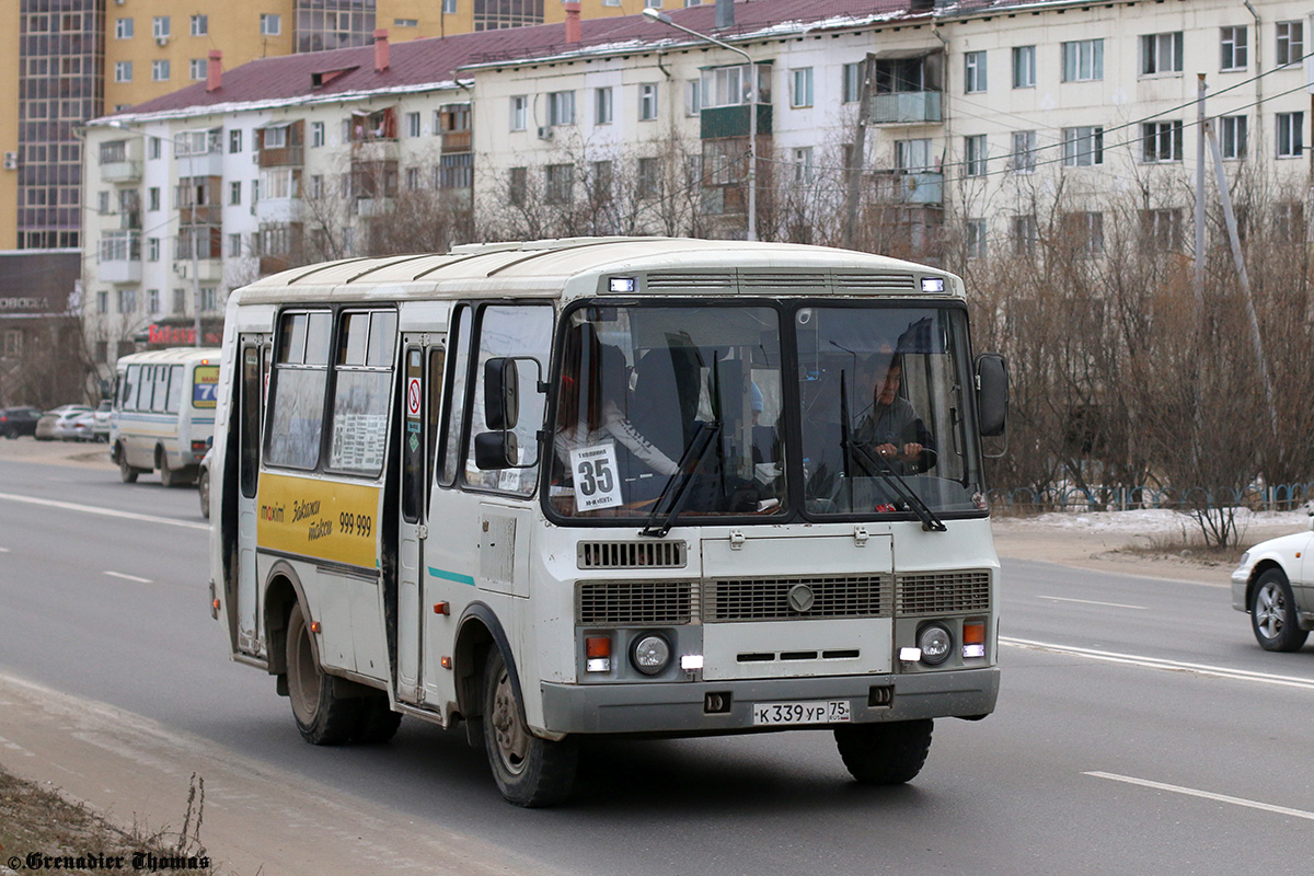 Jakutien Republik, PAZ-32053 Nr. К 339 УР 75