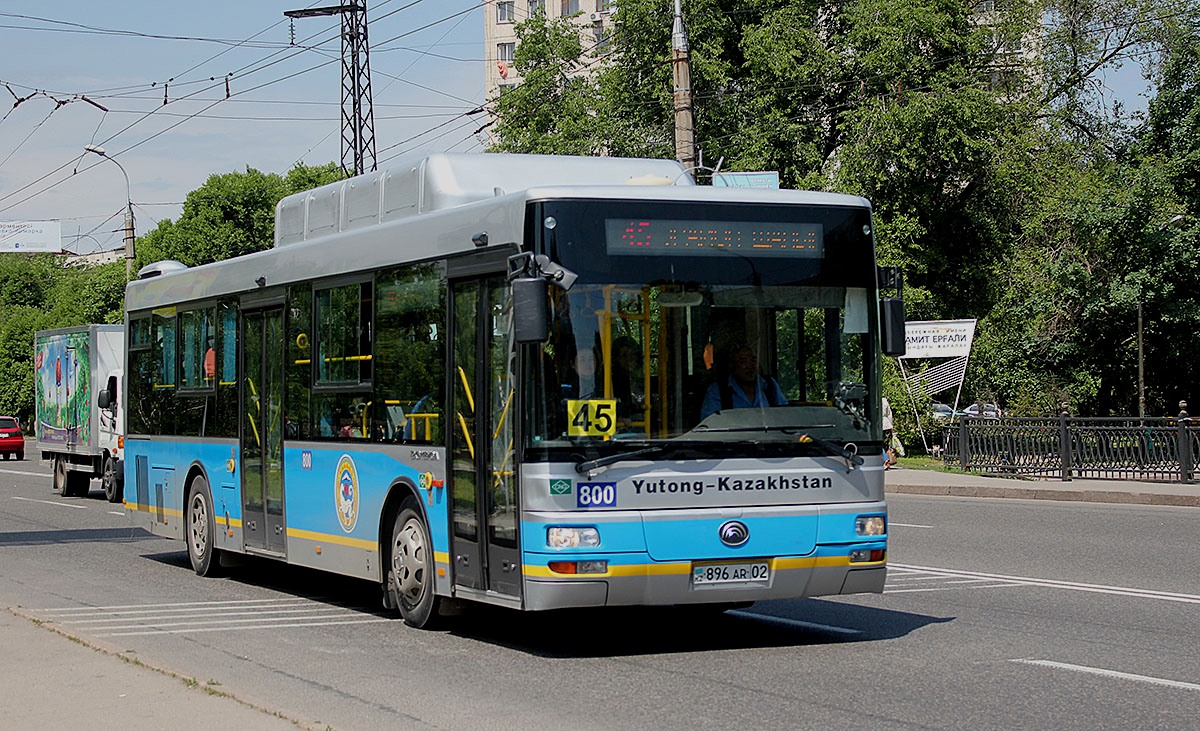 Алматы, Yutong ZK6118HGA № 800