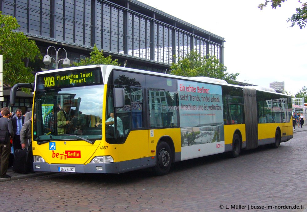 Berlin, Mercedes-Benz O530G Citaro G # 4087