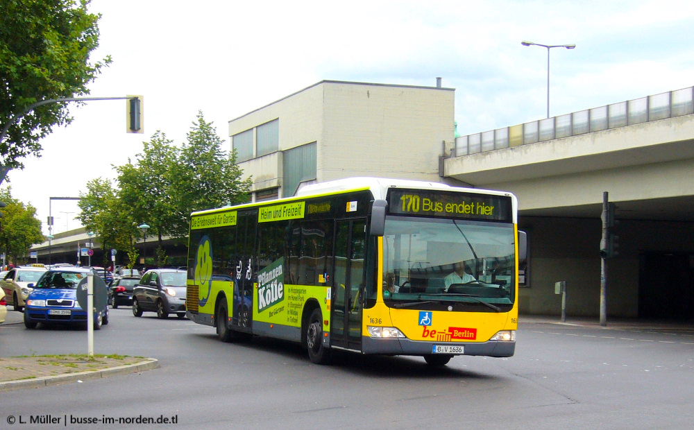 Berlin, Mercedes-Benz O530 Citaro facelift Nr. 1636