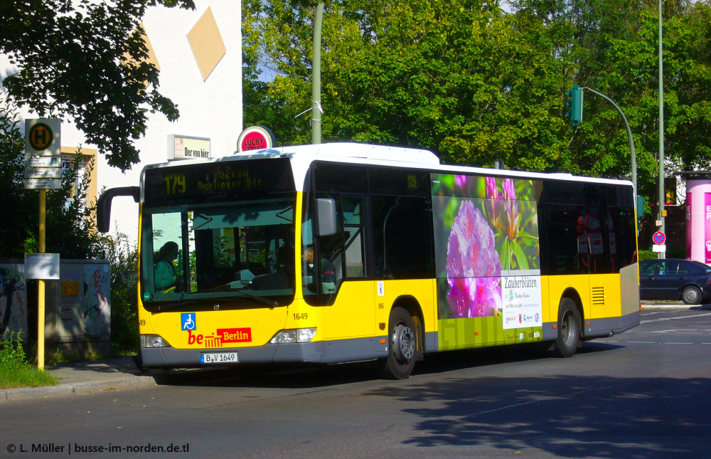 Берлин, Mercedes-Benz O530 Citaro facelift № 1649