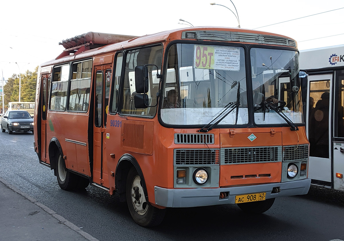 Кемеровская область - Кузбасс, ПАЗ-32054 № 391