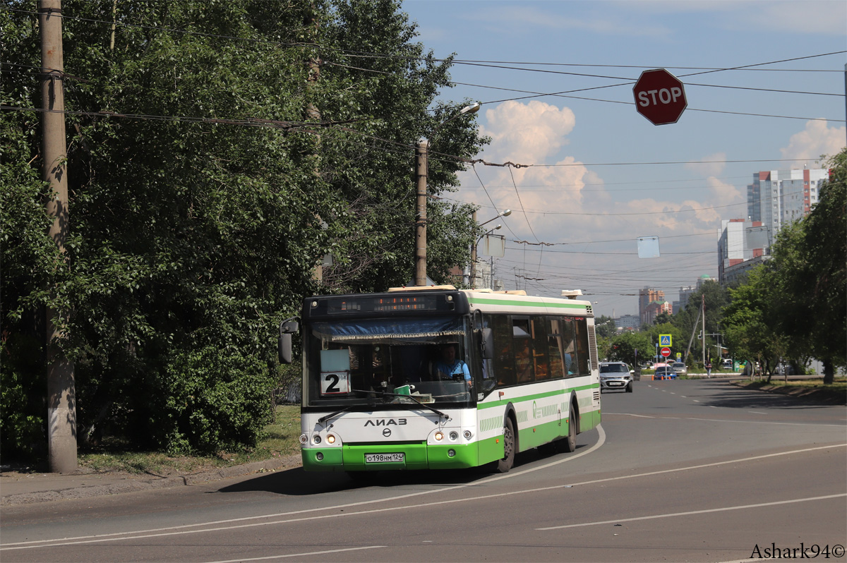 Красноярский край, ЛиАЗ-5292.21 № О 198 НМ 124