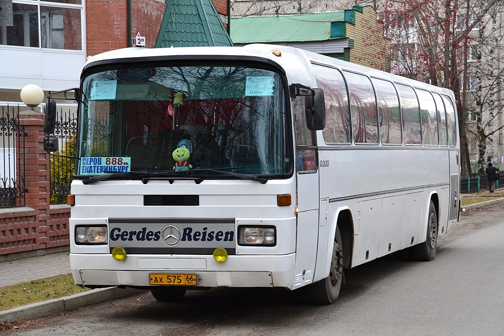 Свердловская область, Mercedes-Benz O303-15KHP-A № АХ 575 66