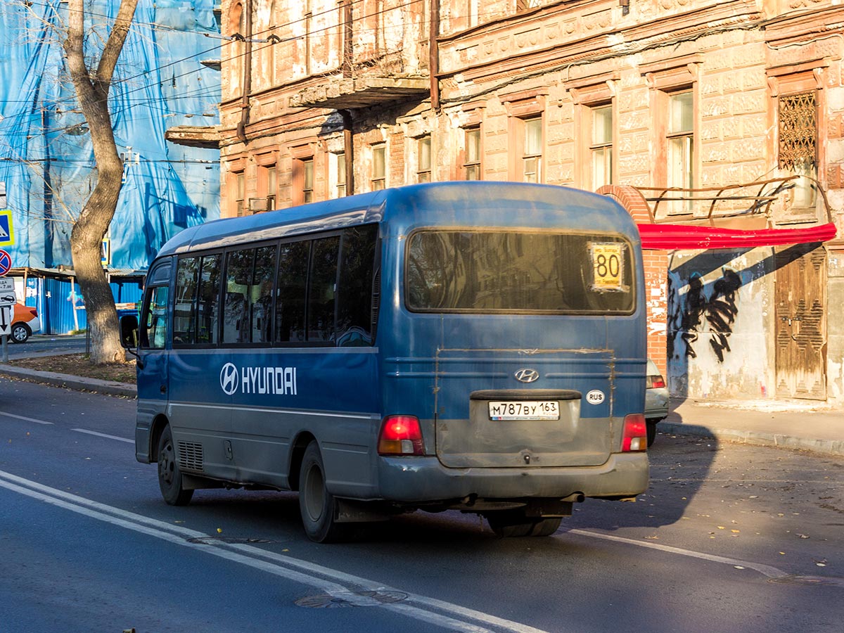 Самарская область, Hyundai County № М 787 ВУ 163