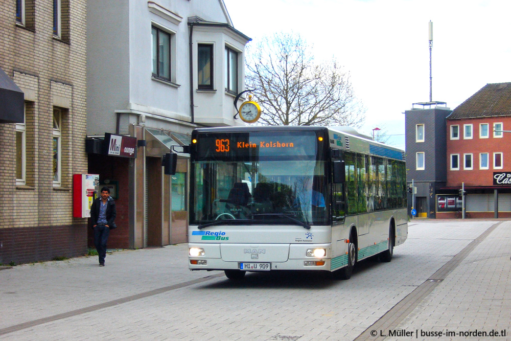 Нижняя Саксония, MAN A20 NÜ313 № HI-U 909