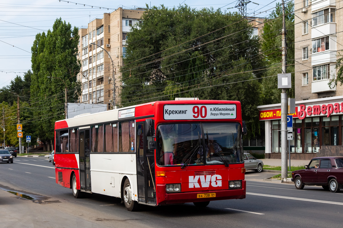 Саратовская область, Mercedes-Benz O405 № ВА 738 64