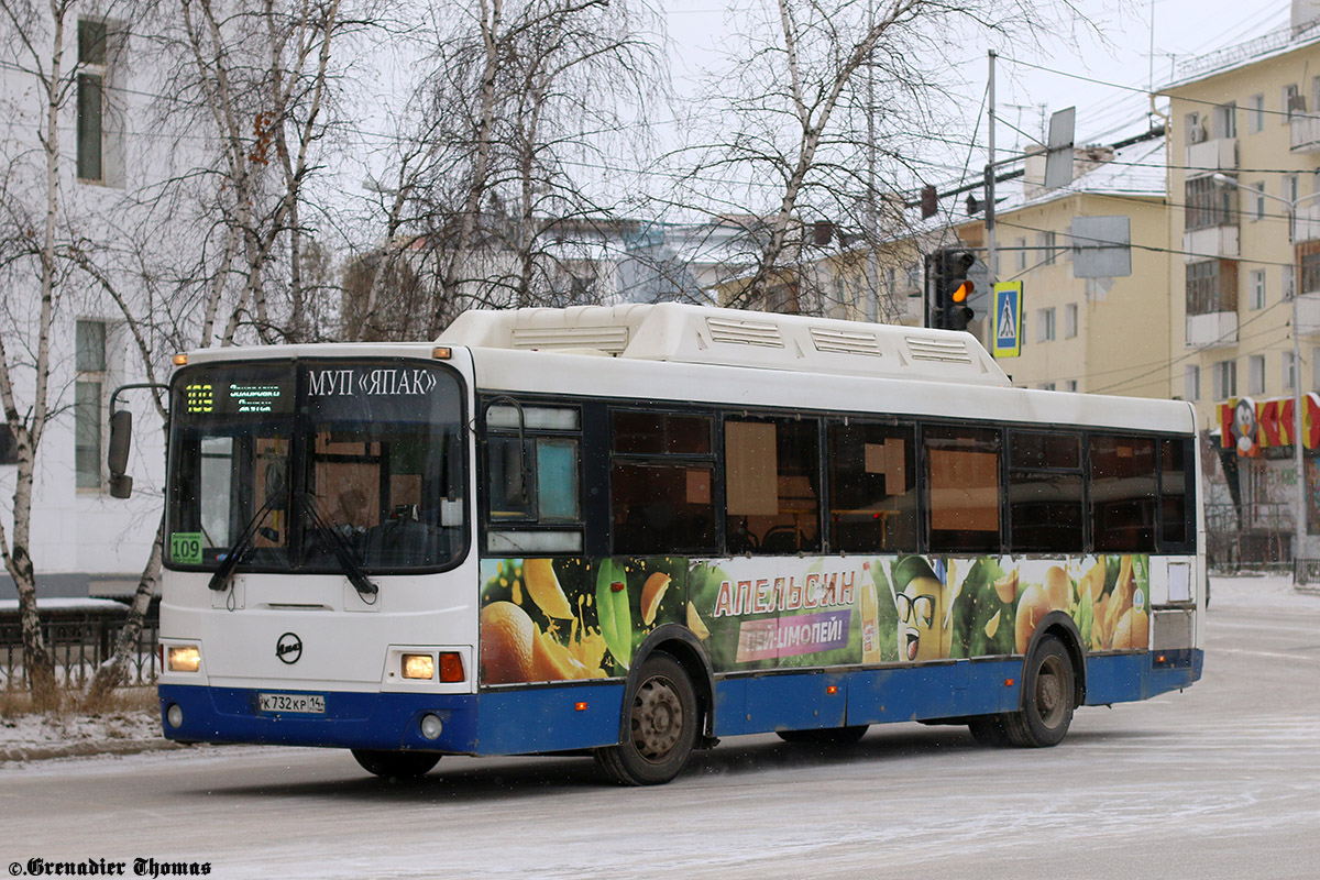 Sakha (Yakutia), LiAZ-5256.57 # К 732 КР 14