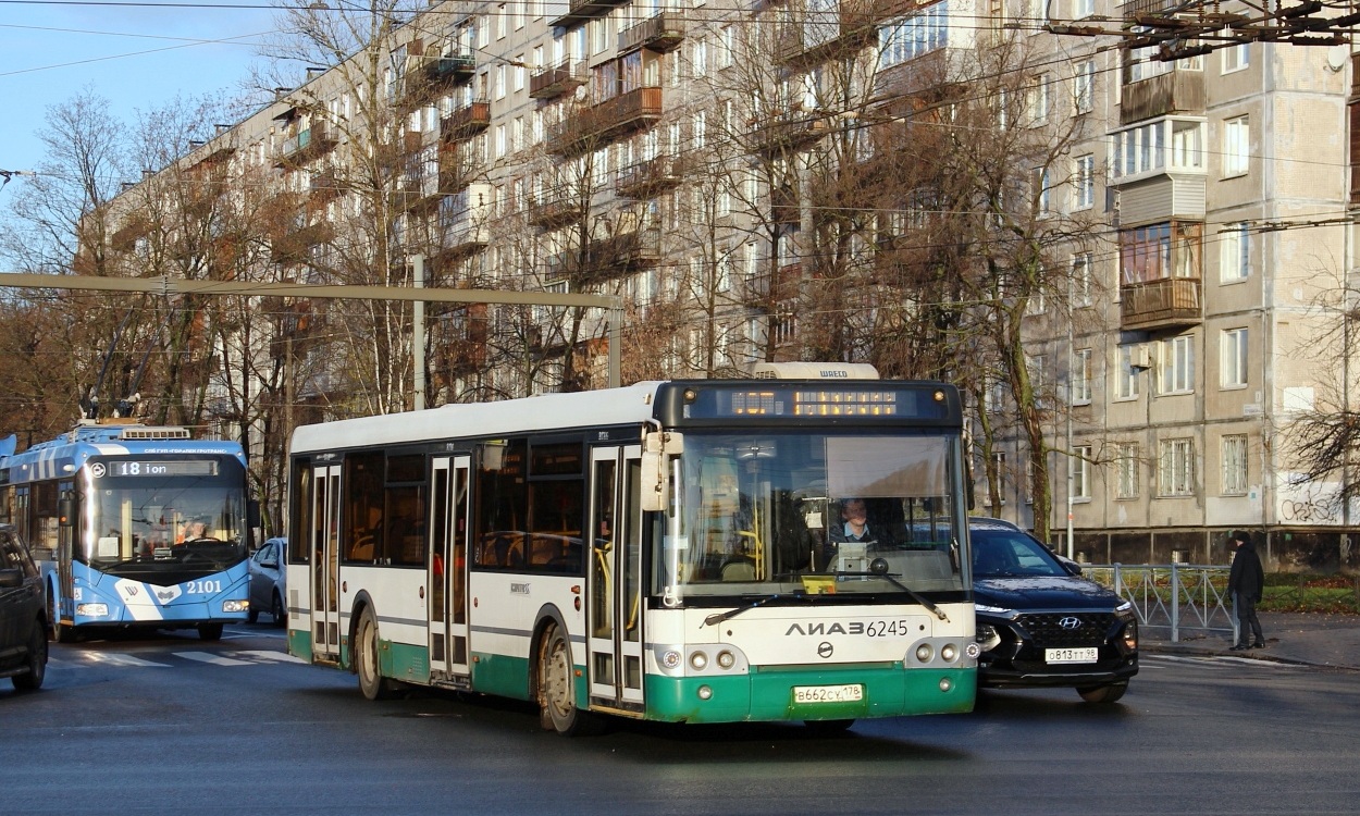 Санкт-Петербург, ЛиАЗ-5292.60 № 6245