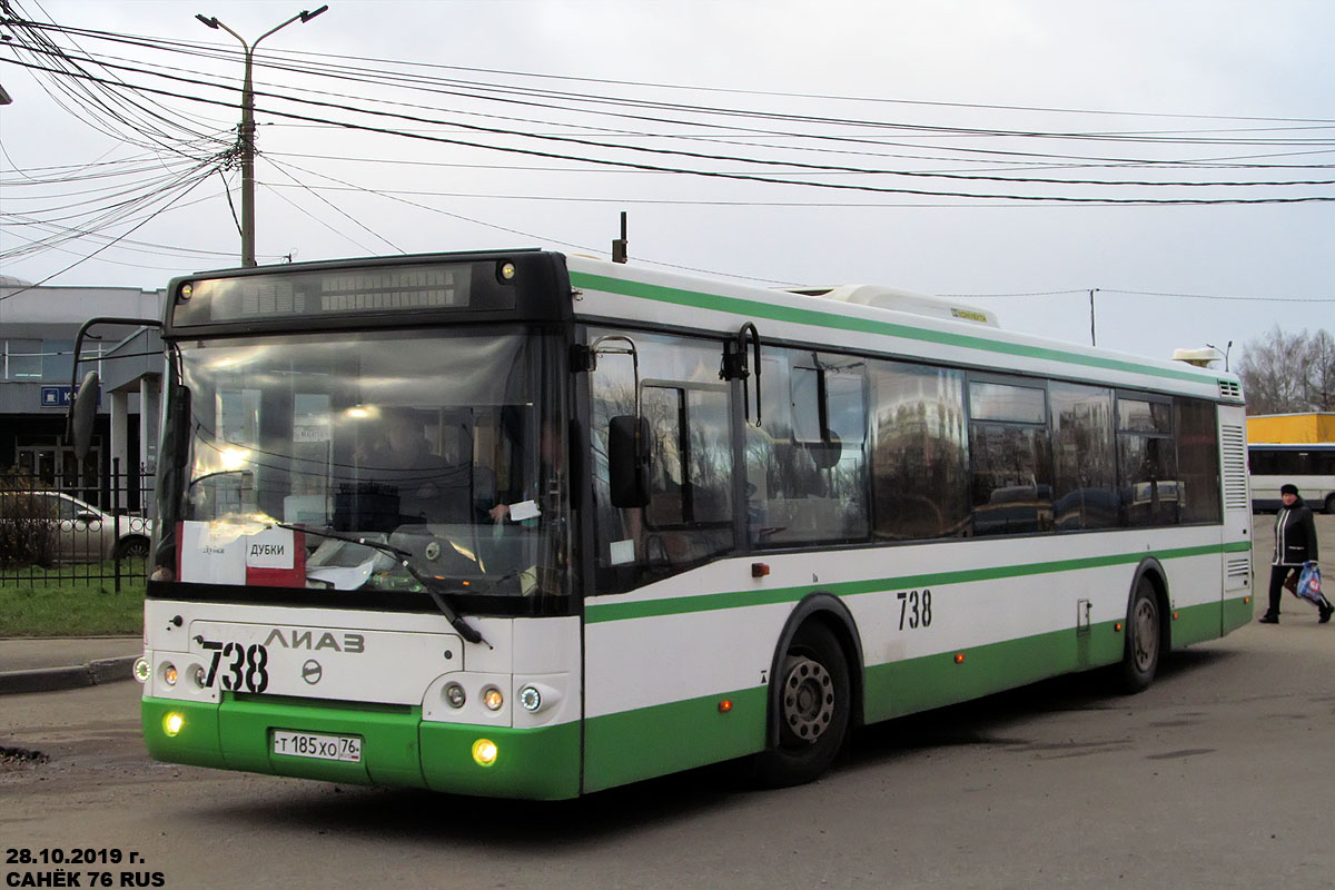 Ярославская область, ЛиАЗ-5292.22-01 № 738