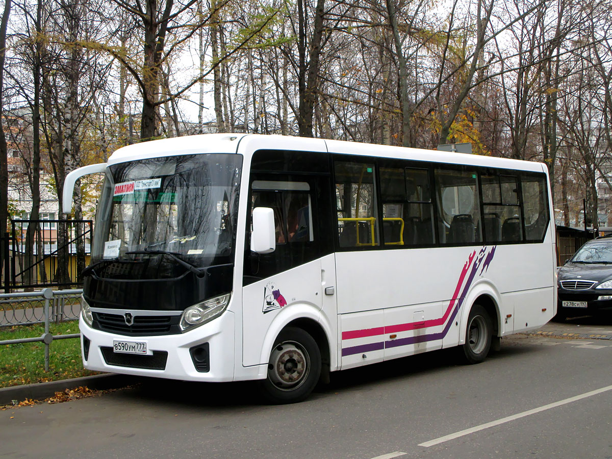 Москва, ПАЗ-320405-04 "Vector Next" № В 590 УМ 777