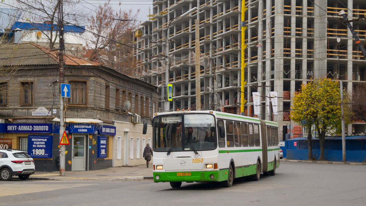 Рязанская область, ЛиАЗ-6212.00 № 1054