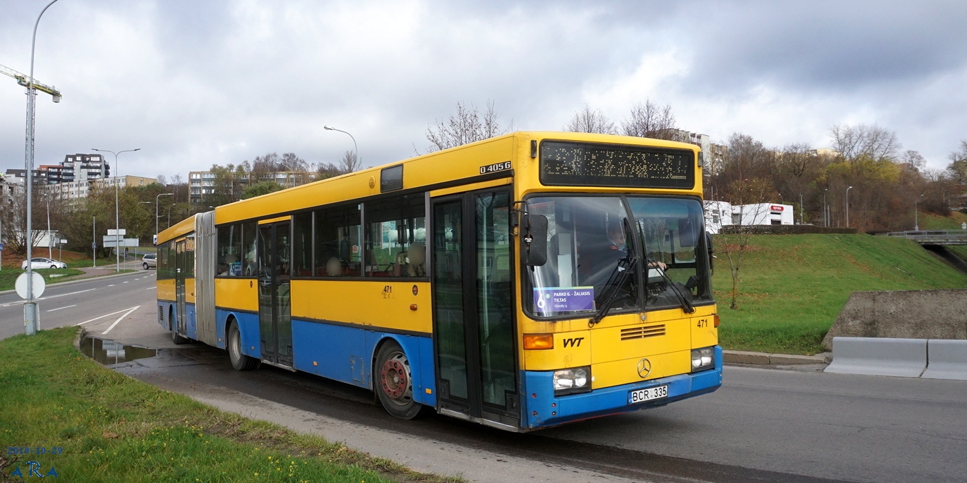 Литва, Mercedes-Benz O405G № 471