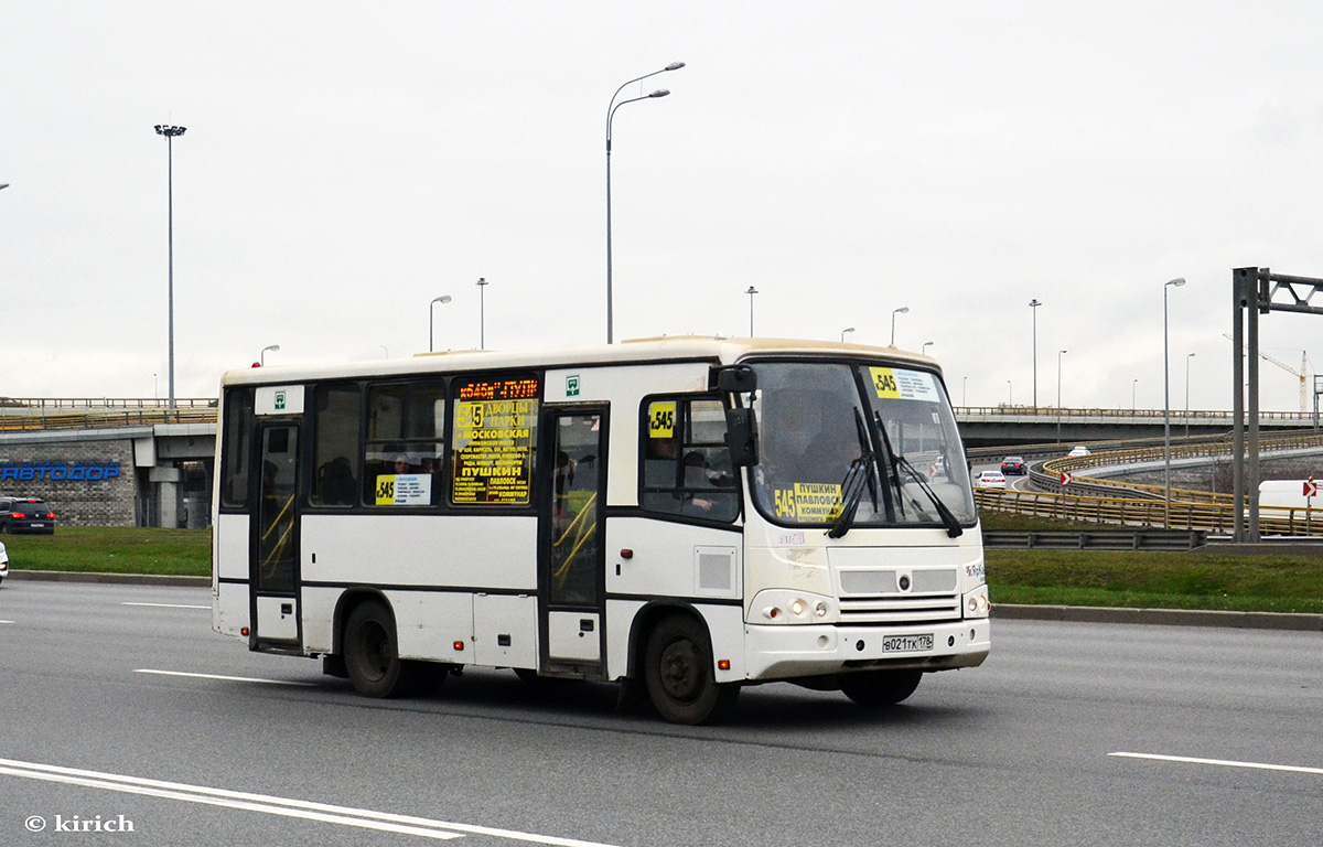 Санкт-Петербург, ПАЗ-320402-05 № В 021 ТК 178