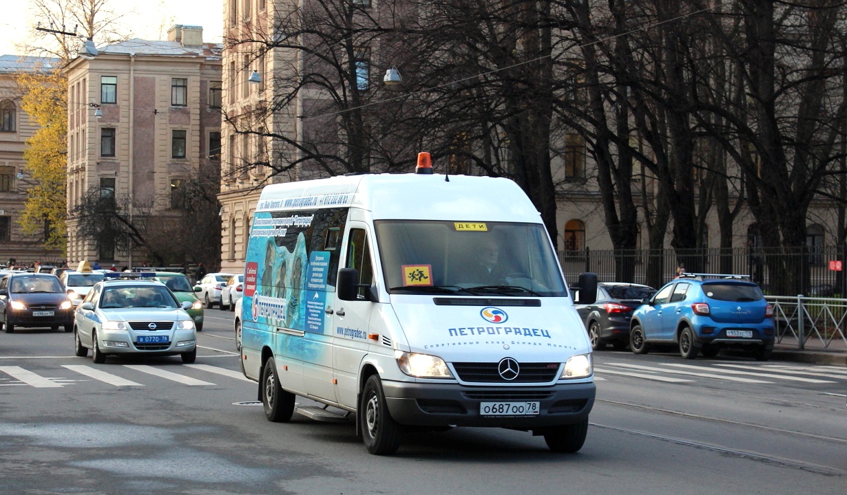 Санкт-Петербург, Луидор-2232X5 (MB Sprinter Classic) № О 687 ОО 78