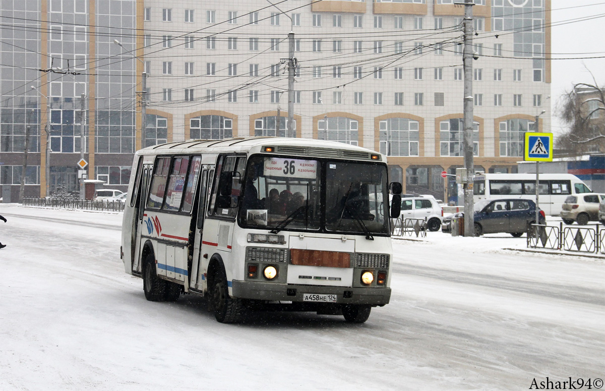 Красноярский край, ПАЗ-4234 № А 458 НЕ 124