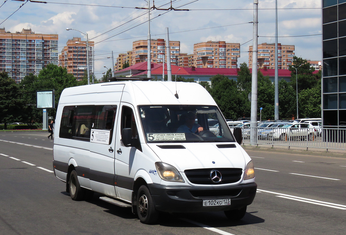 Краснодарский край, Луидор-22360C (MB Sprinter) № Е 102 КО 123