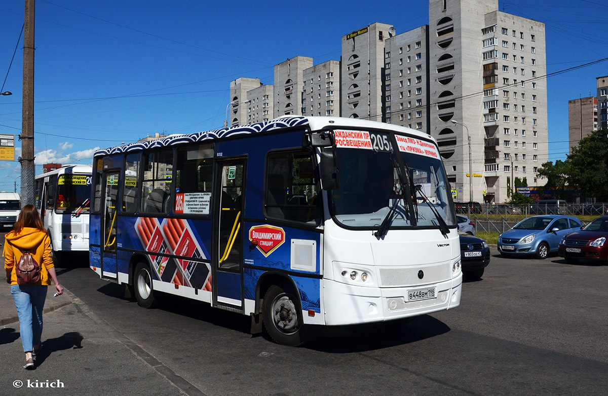 Санкт-Петербург, ПАЗ-320402-05 "Вектор" № В 448 ВМ 198