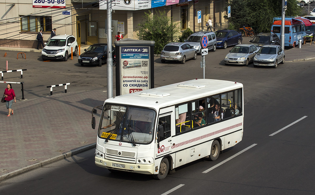 Красноярский край, ПАЗ-320402-05 № Р 612 НС 124