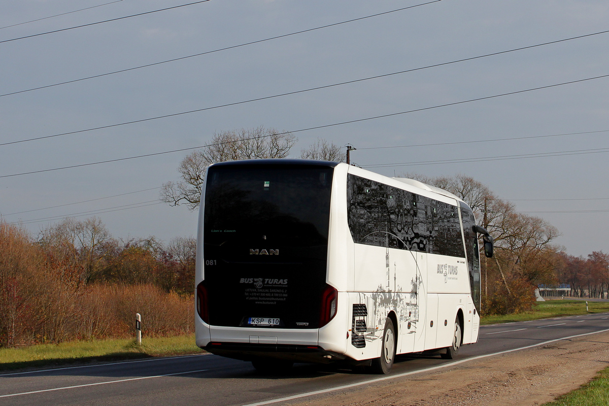 Литва, MAN R07 Lion's Coach RHC424 № 081