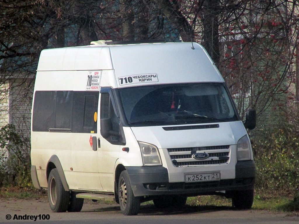Chuvashia, Imya-M-3006 (Z9S) (Ford Transit) # К 252 КТ 21
