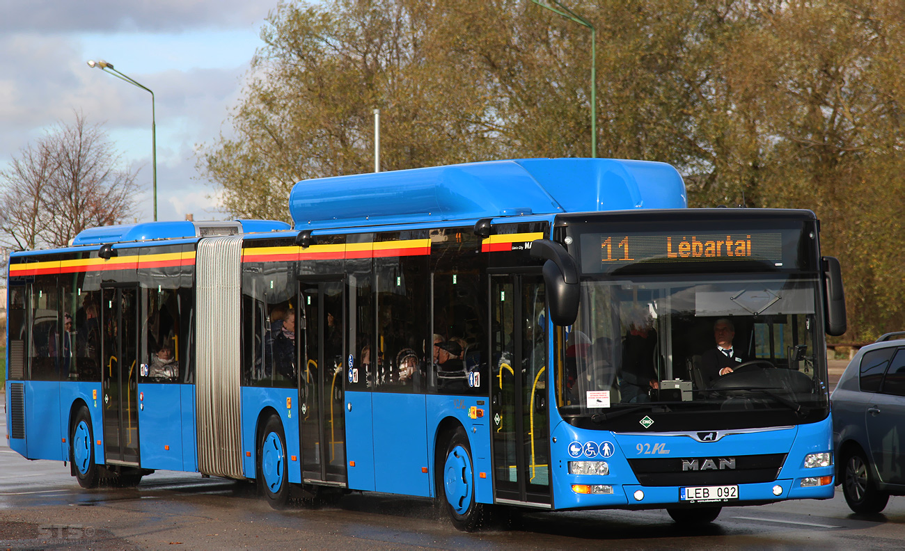 Литва, MAN A23 Lion's City G NG313 CNG № 92