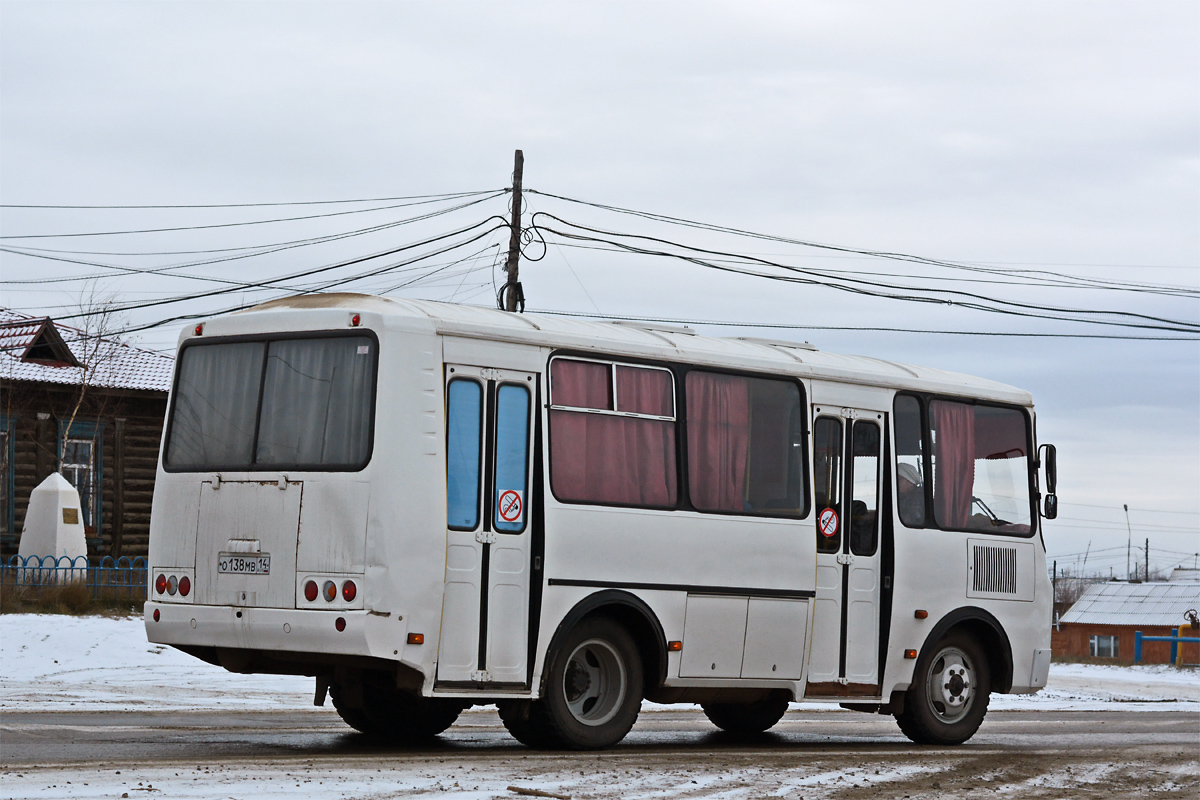 Саха (Якутия), ПАЗ-32054 № О 138 МВ 14