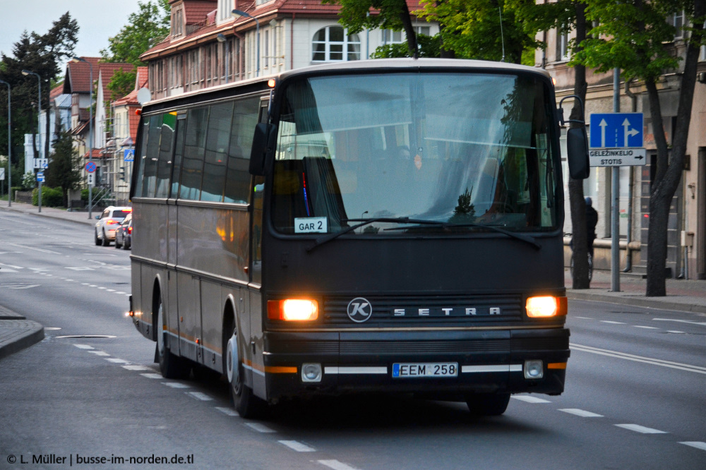 Литва, Setra S215HR № EEM 258