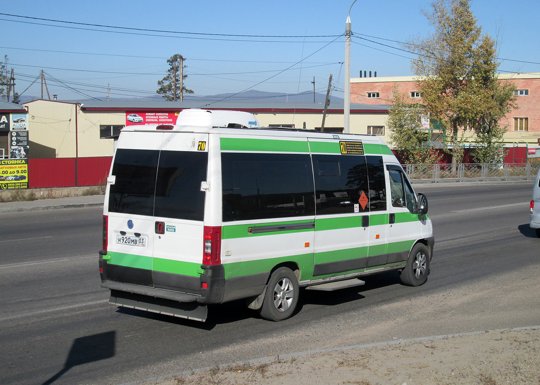 Бурятия, FIAT Ducato 244 CSMMC-RLL, -RTL № Н 920 МВ 03