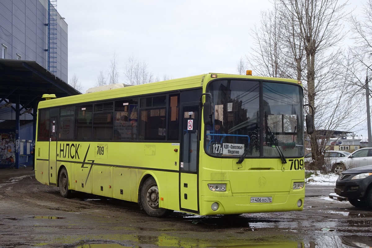 Ярославская область, ЛиАЗ-5256.23-01 (ГолАЗ) № 709