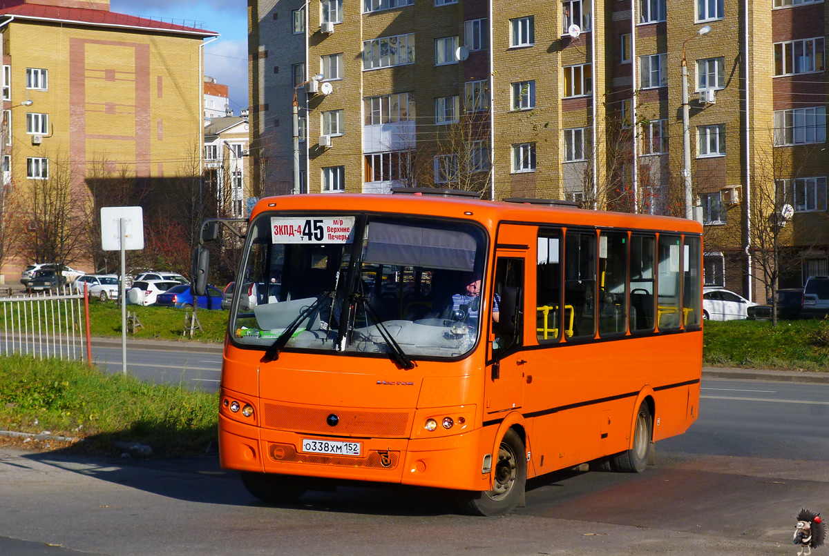 Obwód niżnonowogrodzki, PAZ-320414-05 "Vektor" Nr О 338 ХМ 152