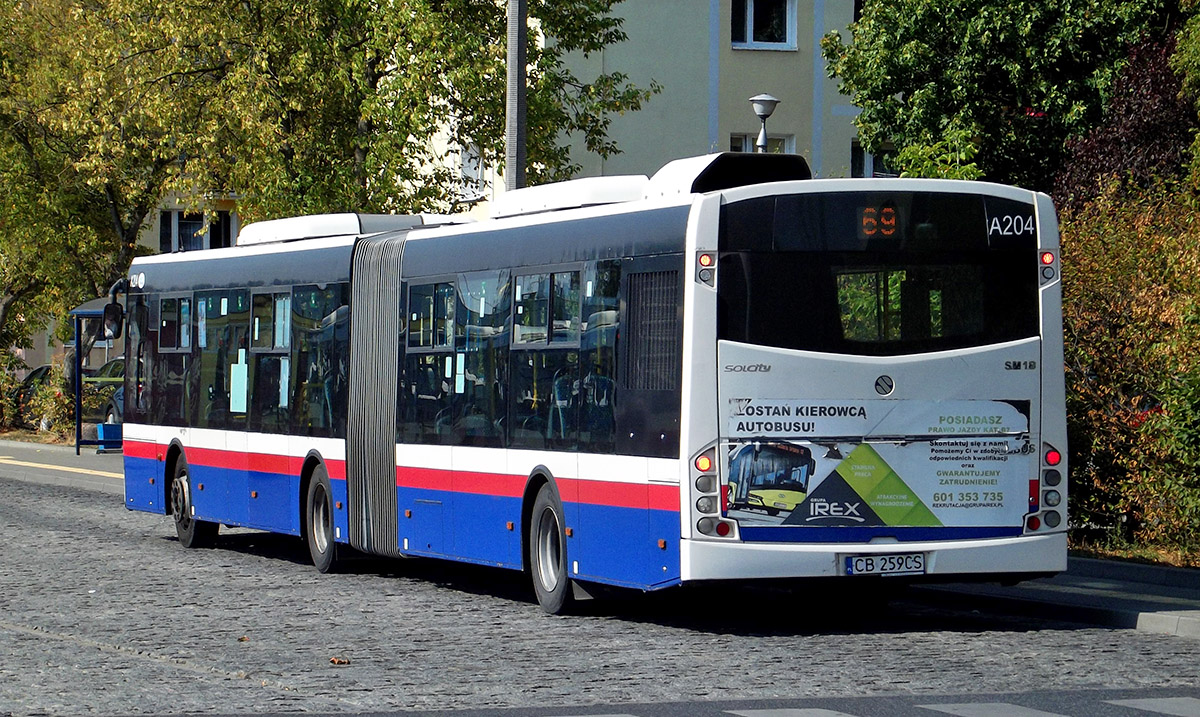 Польша, Solbus Solcity SM18 № A204