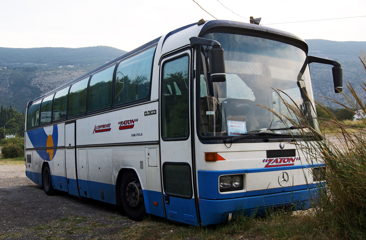 Черногория, Mercedes-Benz O303-15RHD № Б/н