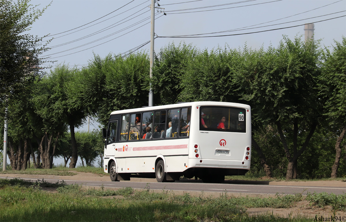 Красноярский край, ПАЗ-320414-04 "Вектор" (1-2) № Н 026 ОК 124