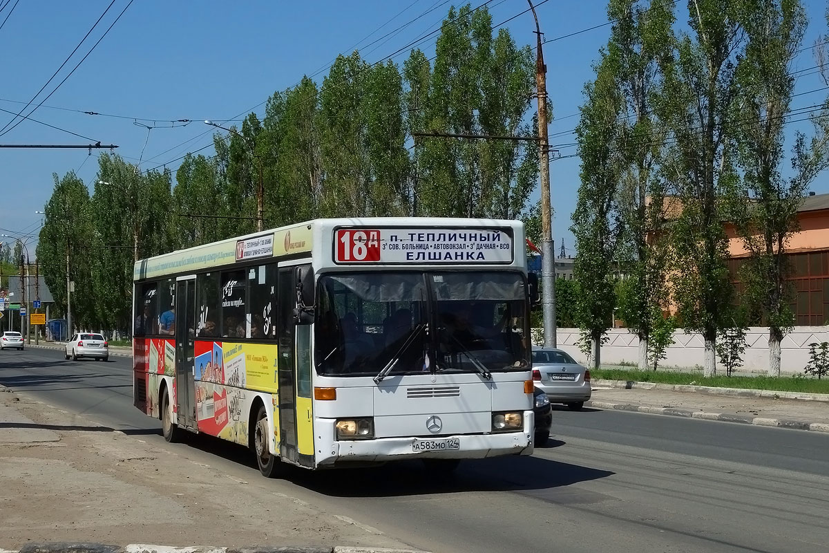 Саратовская область, Mercedes-Benz O405 № А 583 МО 124