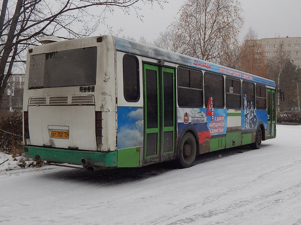 Челябинская область, ЛиАЗ-5256.35-01 № АТ 752 74