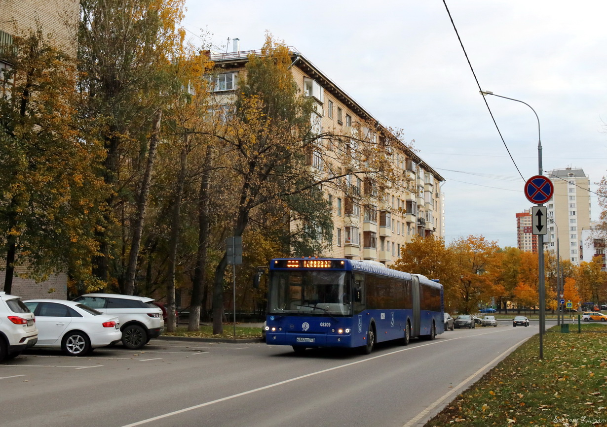 Москва, ЛиАЗ-6213.22 № 08209