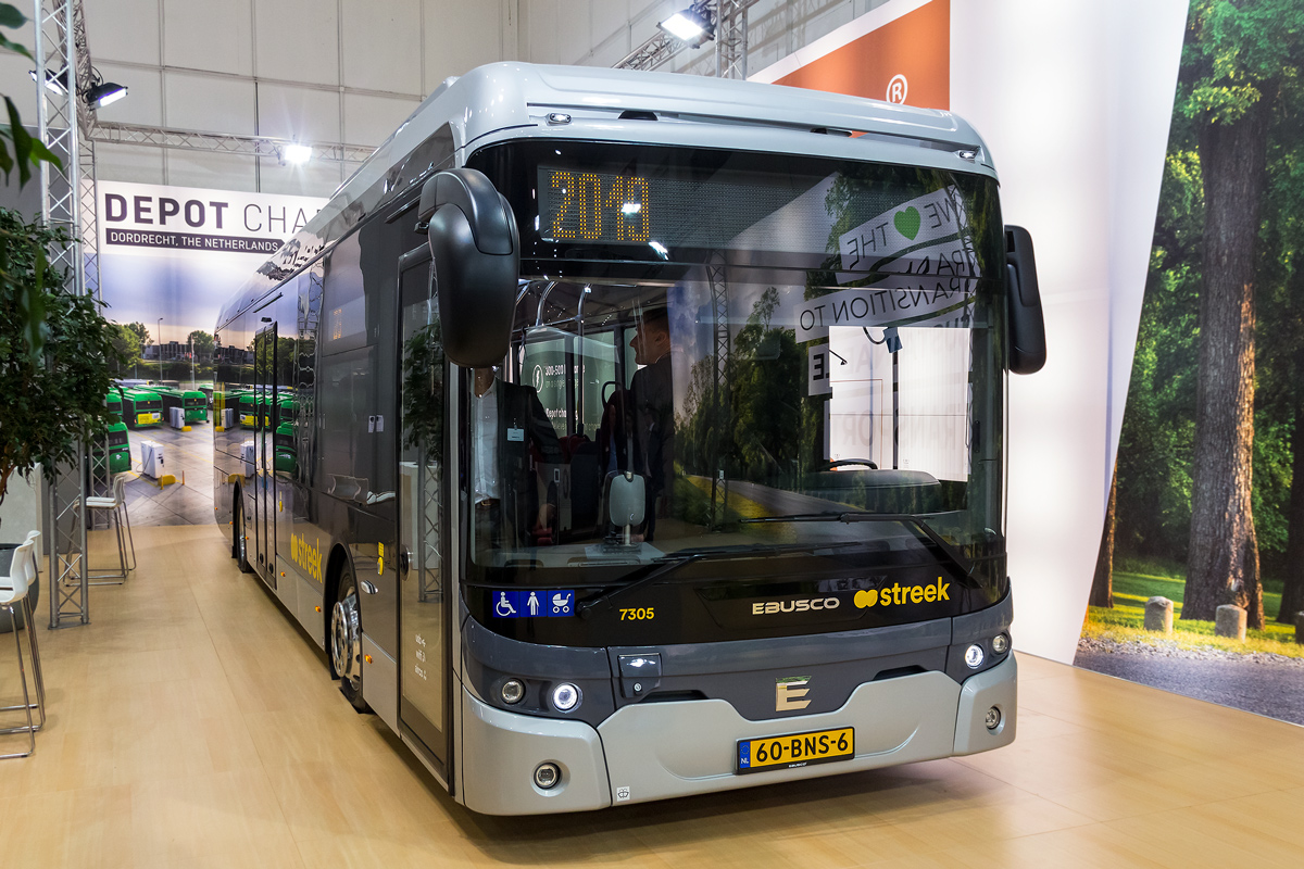 Нидерланды, Ebusco 2.2 LE 12m № 7305; Бельгия — Busworld Europe 2019