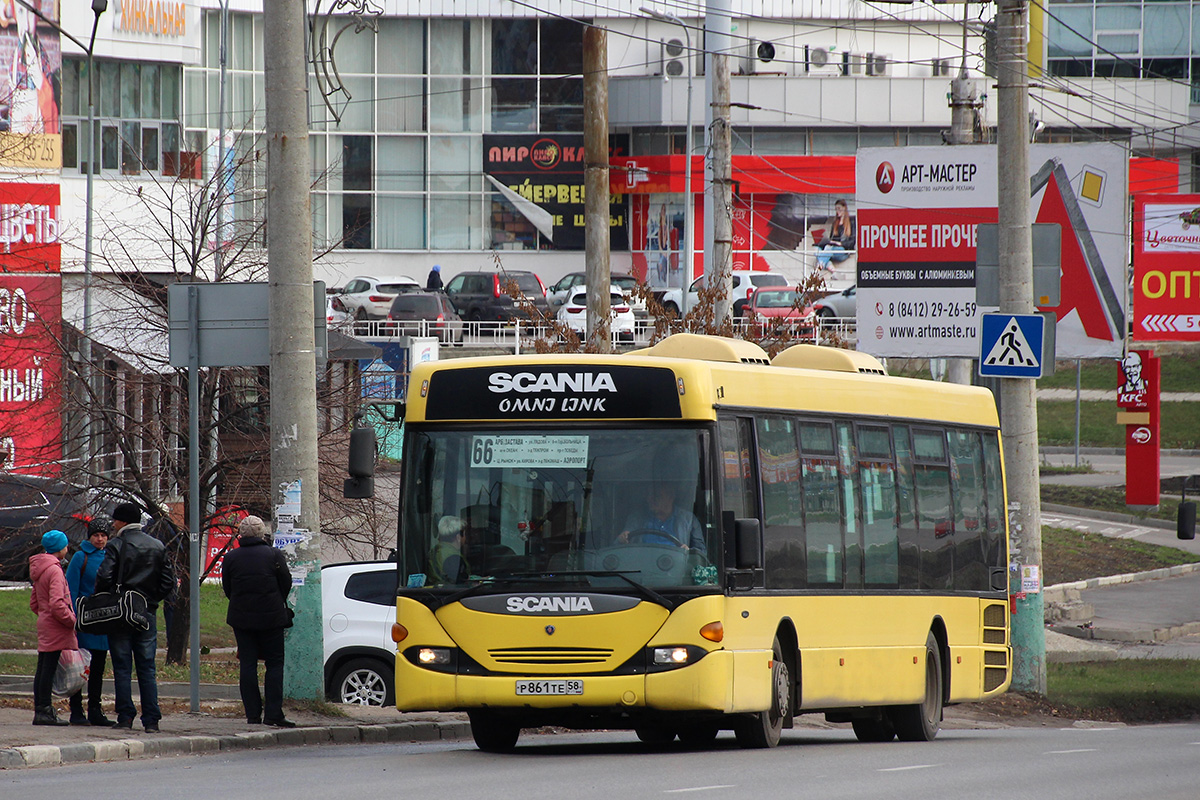 Пензенская область, Scania OmniLink I (Скания-Питер) № Р 861 ТЕ 58