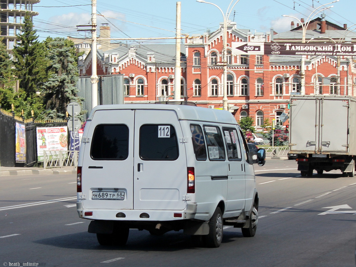 Tambovi terület, GAZ-322132 (XTH, X96) sz.: Н 689 ТР 68