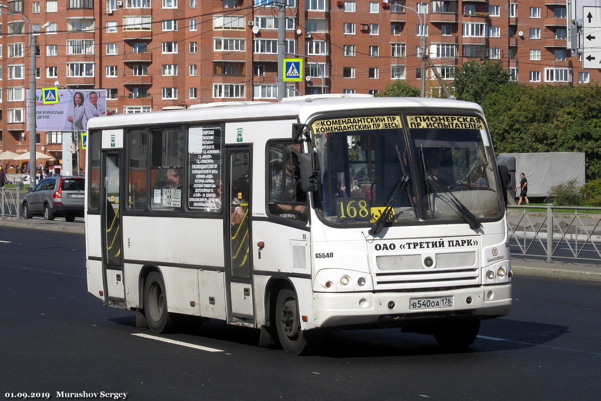 Санкт-Петербург, ПАЗ-320402-05 № В 540 ОА 178