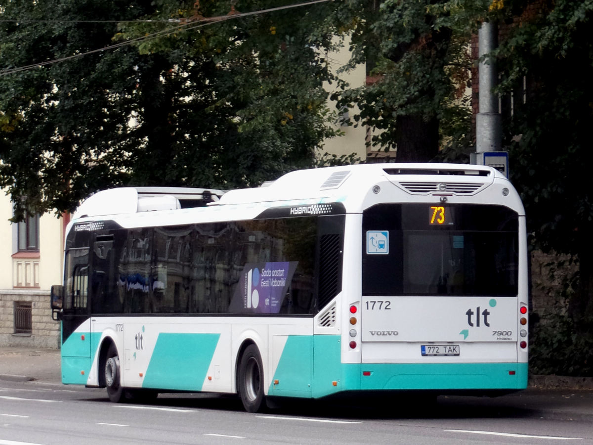 Эстония, Volvo 7900 Hybrid № 1772