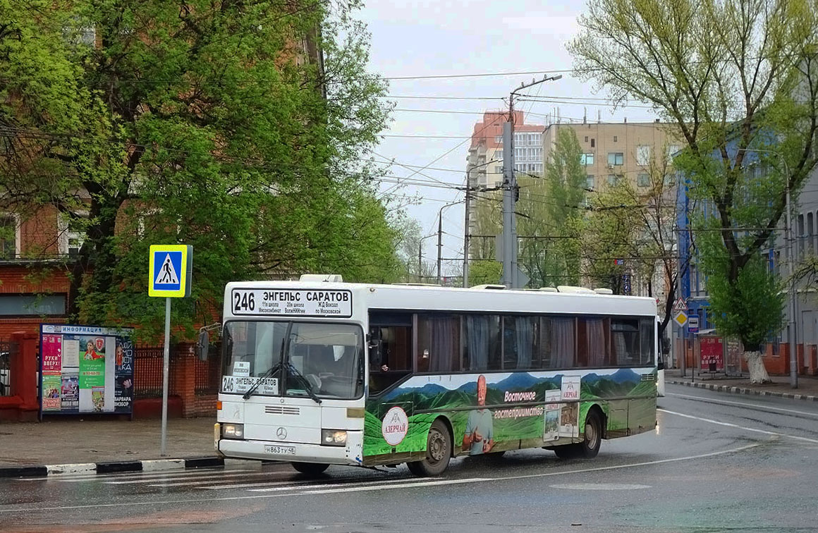 Саратовская область, Mercedes-Benz O405 № Н 863 ТУ 48